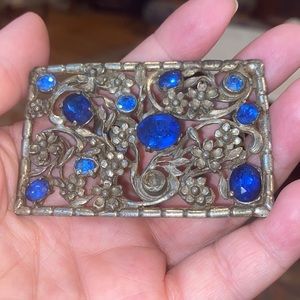 Vintage Doctor Dress belt buckle, marked